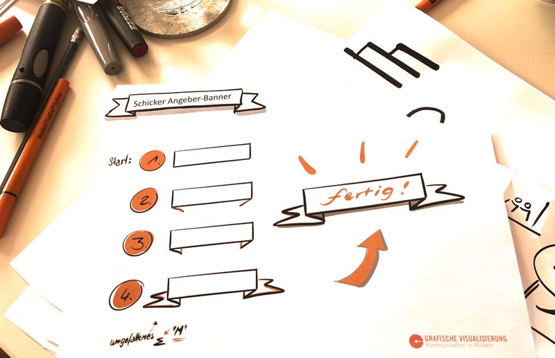 Kreativität freisetzen im Visualisierungs-Workshop